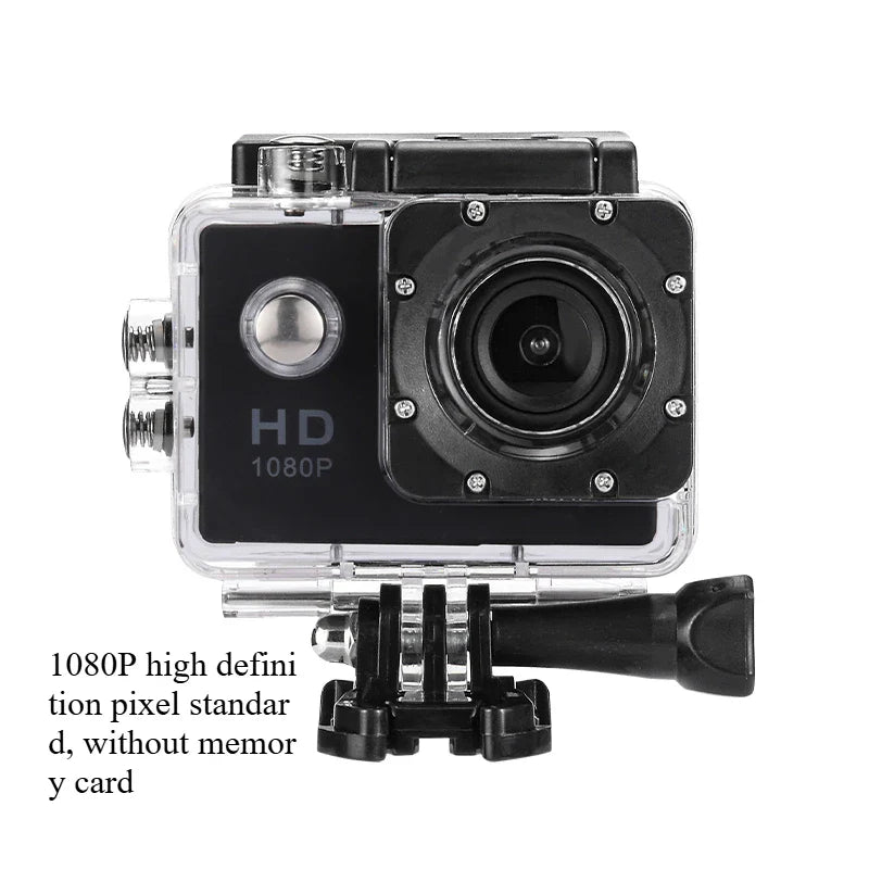 Riding Sports Camera Motorcycle Helmet Driving Recorder 4K High Definition Anti-Shake Water 360 Panoramic Camera
