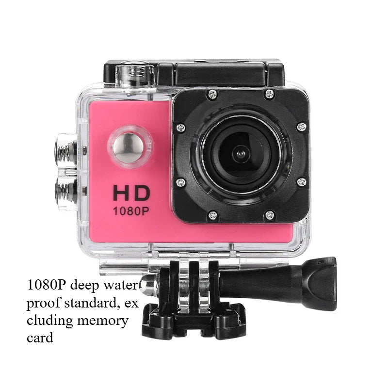 Riding Sports Camera Motorcycle Helmet Driving Recorder 4K High Definition Anti-Shake Water 360 Panoramic Camera