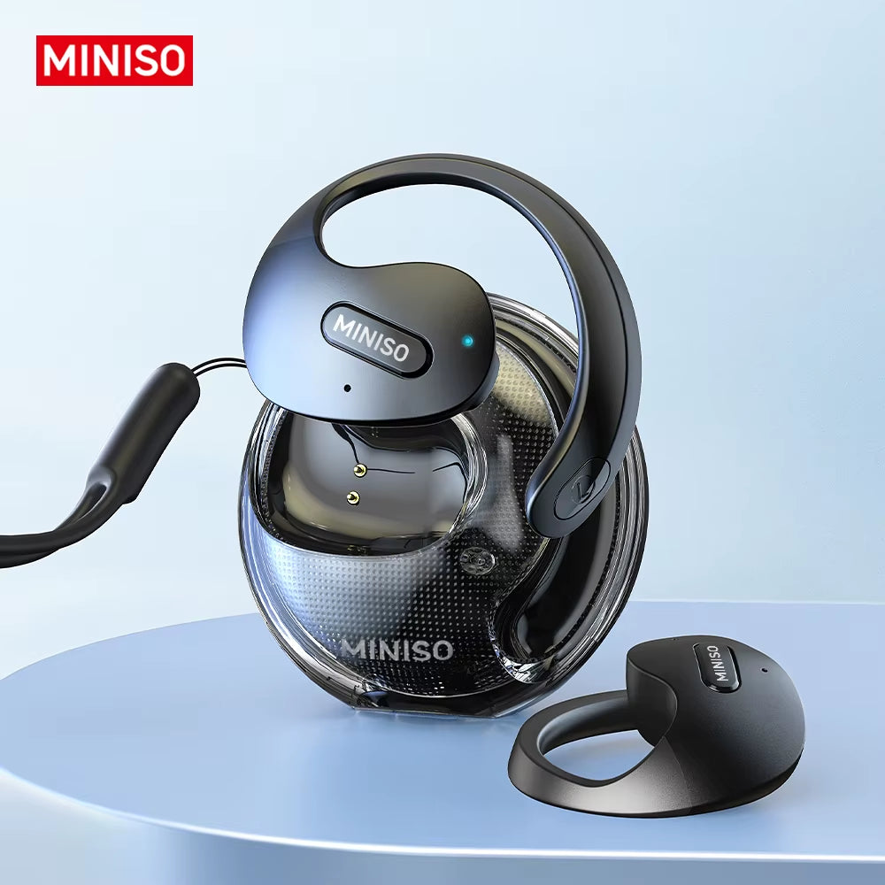 X15 PRO OWS Bluetooth Headset 5.4 Bluetooth Earphonesbutton Control Noise Cancelling Ear Hanging Headphones with Mic